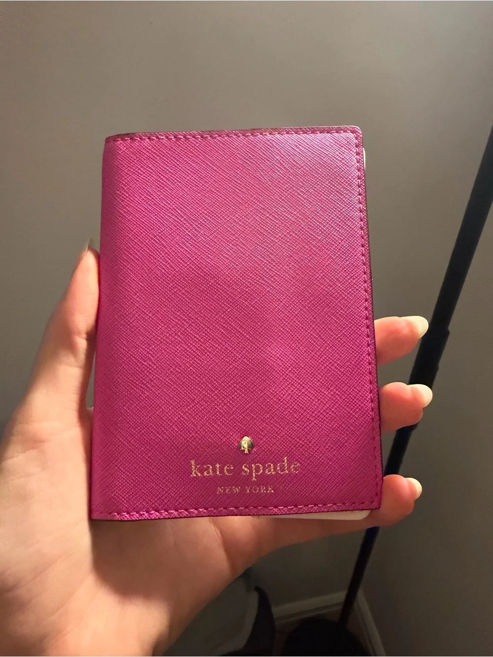 kate spade Hot Pink Travel Passport Cover